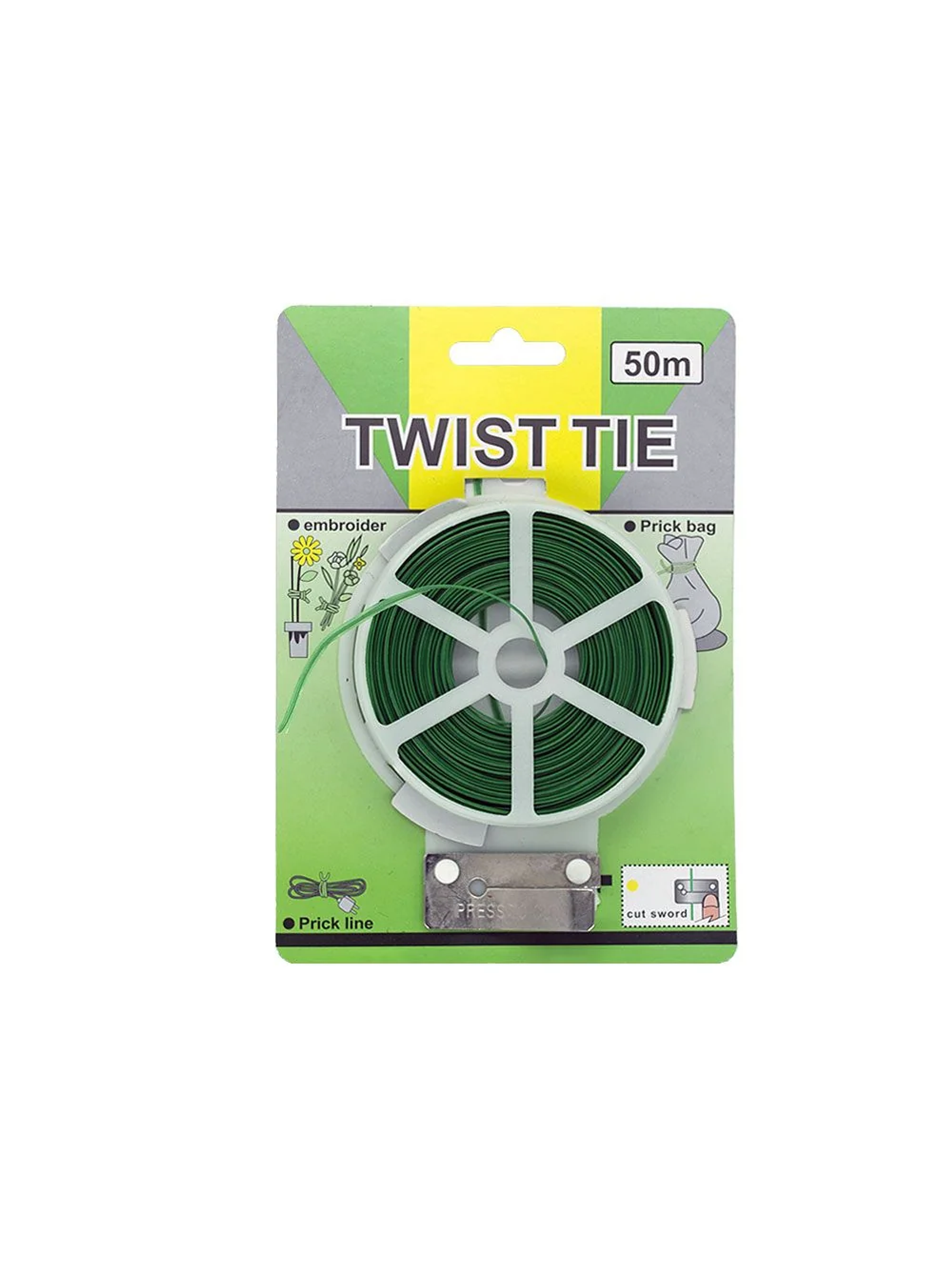 Cable Recubierto Twist Tie 50Mt 1