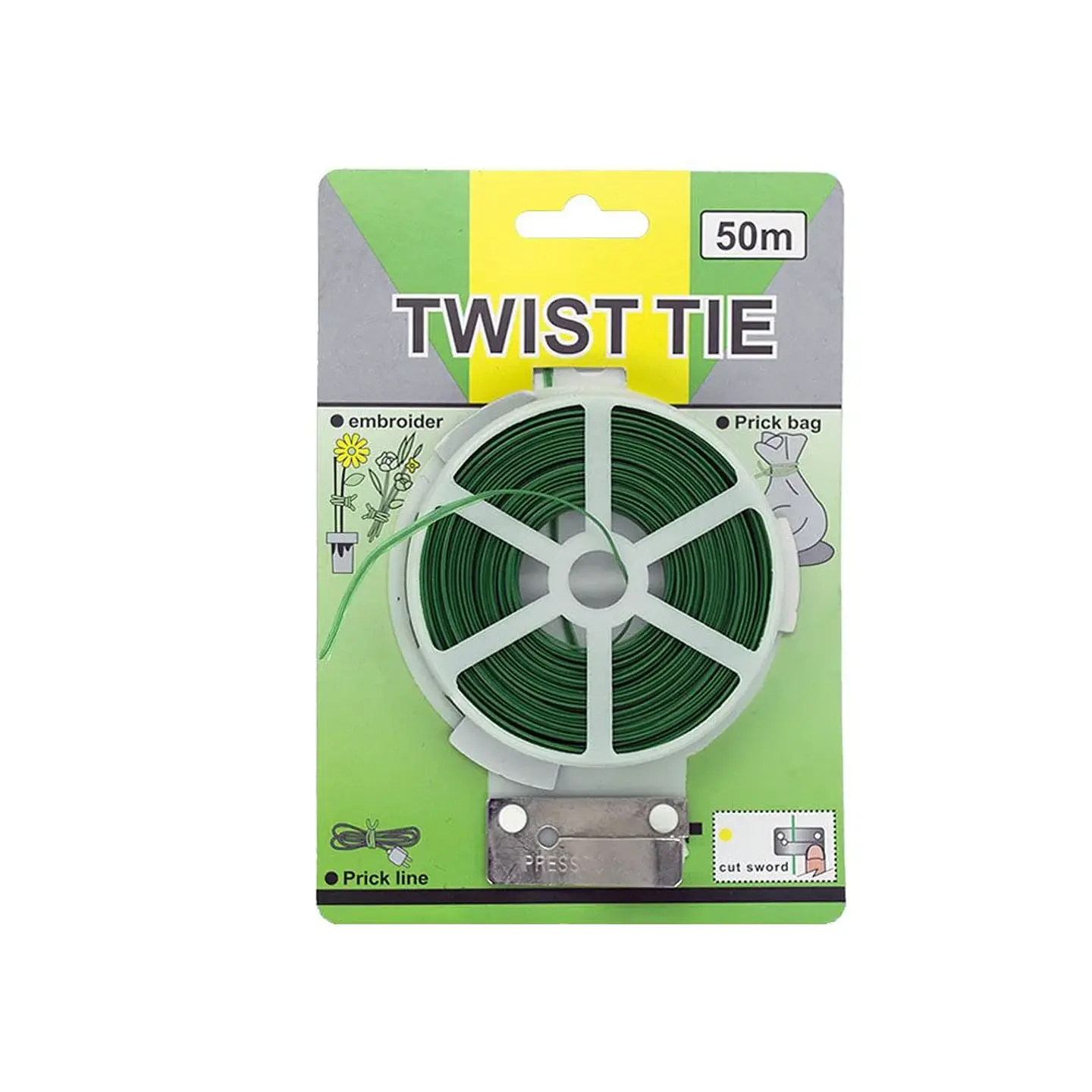 Cable Recubierto Twist Tie 50Mt 1