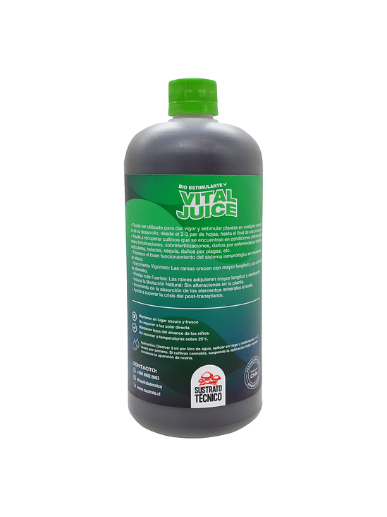 VITAL JUICE BIO ESTIMULANTE 1LT-SUSTRATO TÉCNICO 2