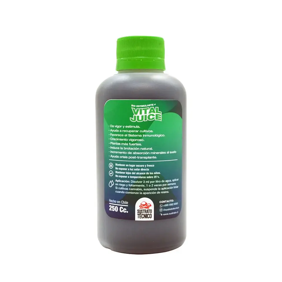Vital Juice Bio Estimulante (1lt/250ml/60ml)-Sustrato Tecnico 2
