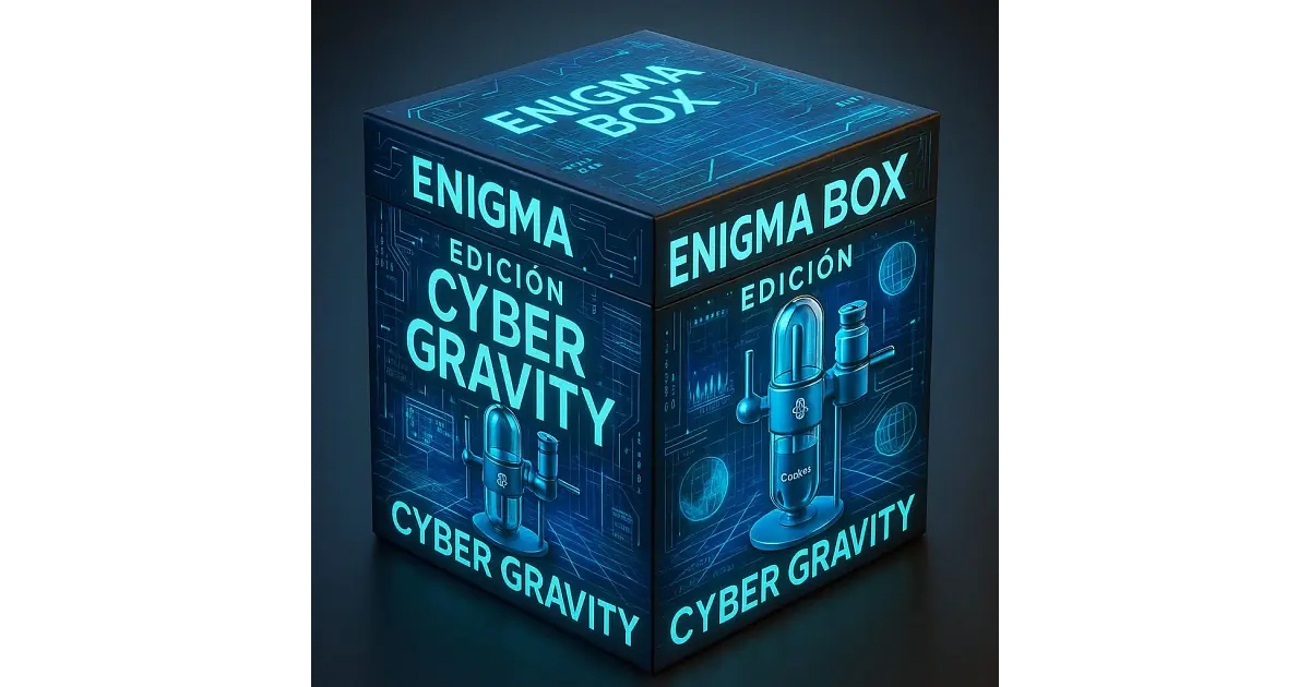 ENIGMA BOX EDICION CYBER GRAVITY HOOKAH