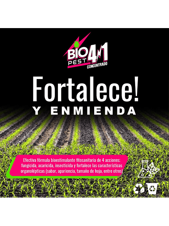 RECARGA ANTIPLAGA CONCENTRADO 4 EN 1 1LT-BIOPEST 4