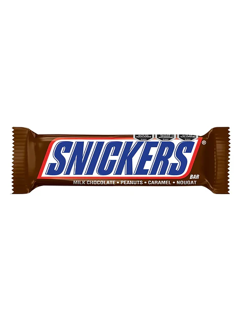 Chocolate Barra Snickers Con Leche Y Maní 53 Gr 1