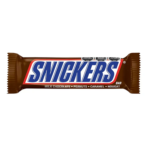 Chocolate Barra Snickers Con Leche Y Maní 53 Gr