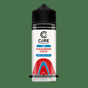 Esencia Core Ice Strawberry Apple 0Mg -Dinner Lady
