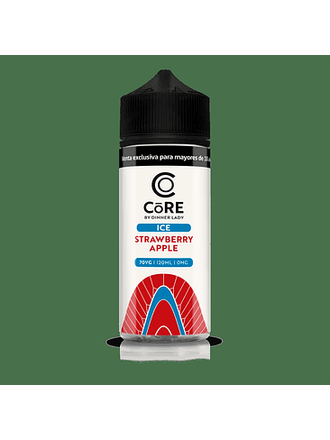 ESENCIA CORE ICE STRAWBERRY APPLE 0MG -DINNER LADY 1