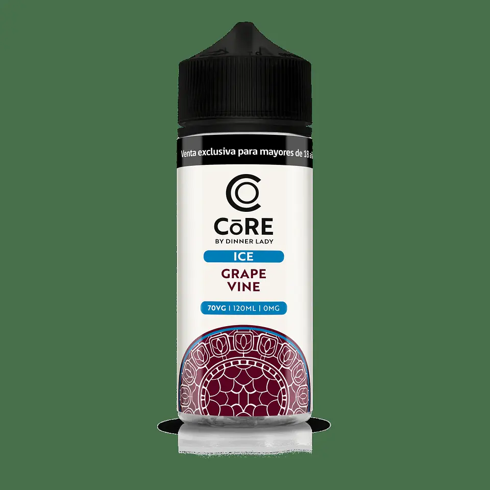 Esencia Core Ice 0mg 120ml (sabor a elección) -Dinner Lady 1