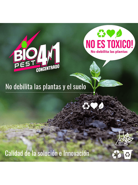 RECARGA ANTIPLAGA CONCENTRADO 4 EN 1 500CC-BIOPEST 2