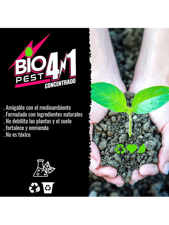 RECARGA ANTIPLAGA CONCENTRADO 4 EN 1 500CC-BIOPEST 3