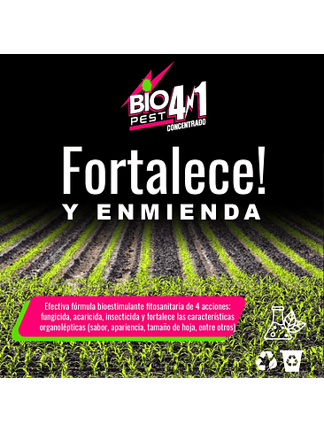 RECARGA ANTIPLAGA CONCENTRADO 4 EN 1 500CC-BIOPEST 4