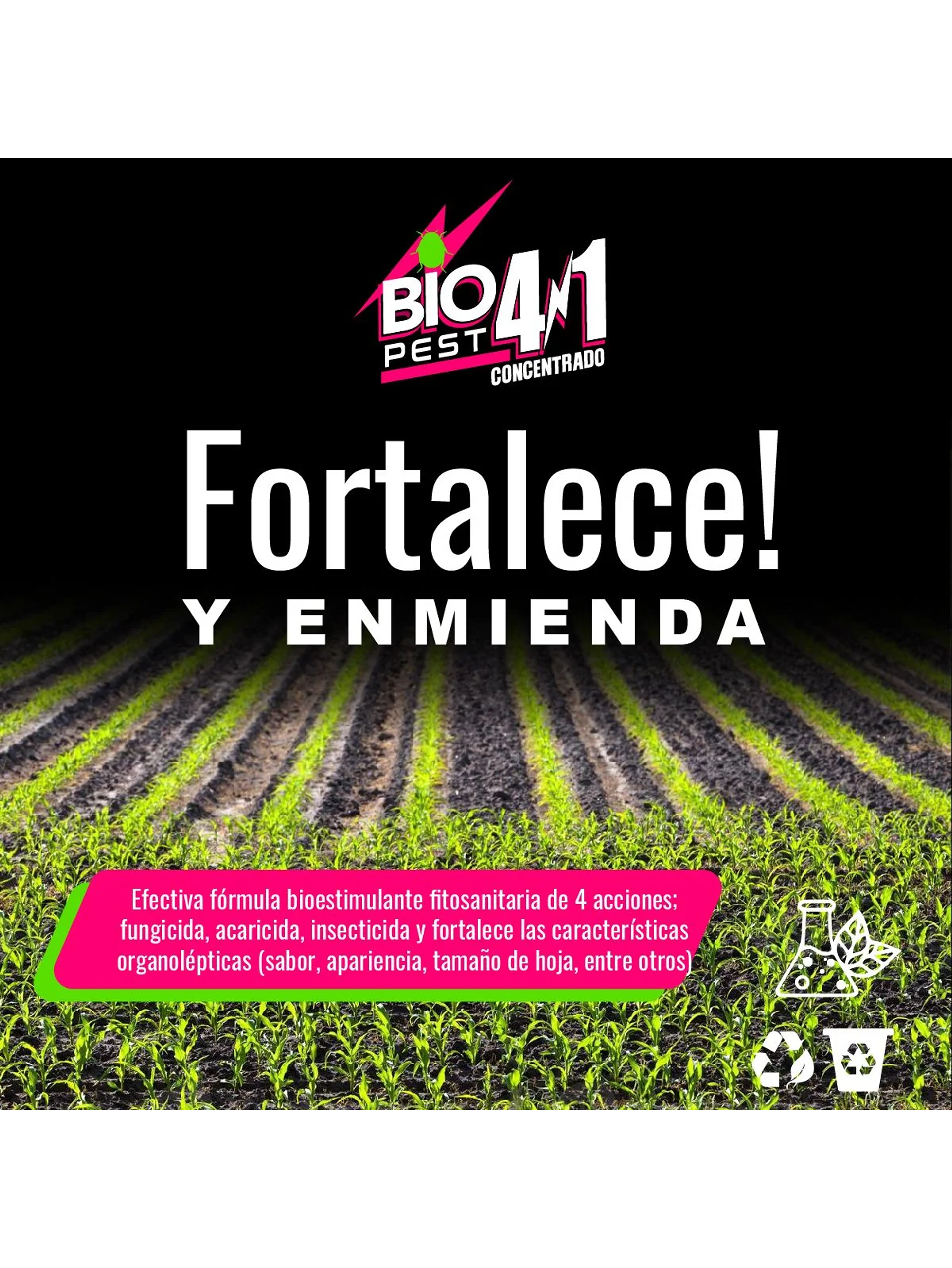 Recarga Antiplaga Concentrado 4 En 1 250Cc-Biopest 4