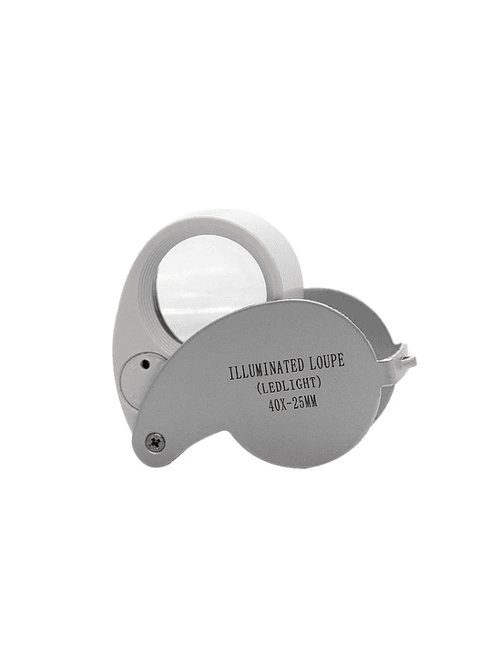 LUPA CON LUZ 40X 2