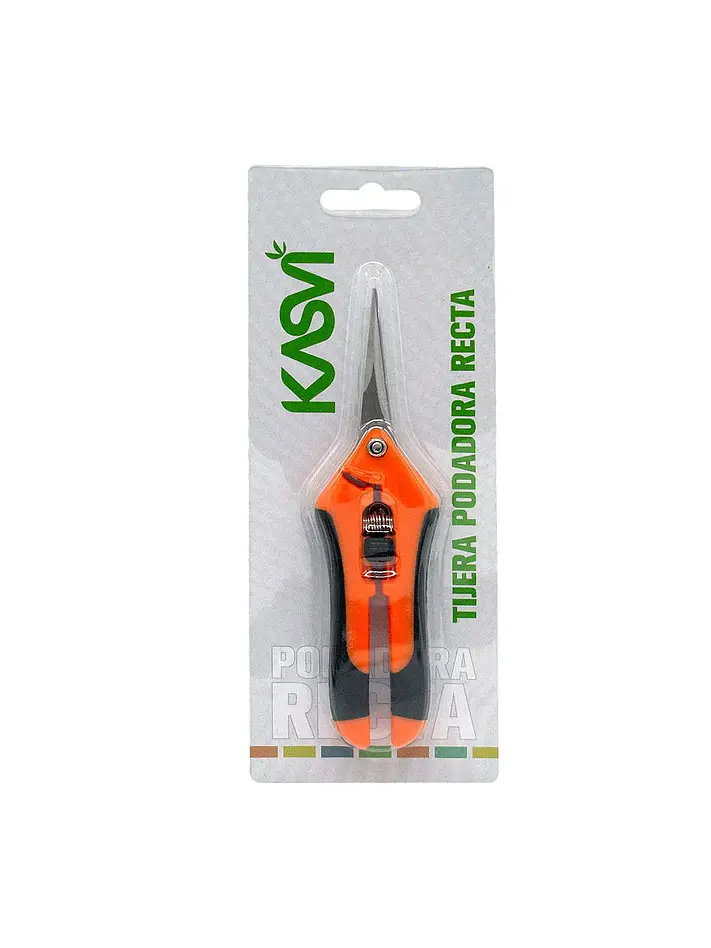 Tijera Podadora Recta 17Cm-Kasvi 3