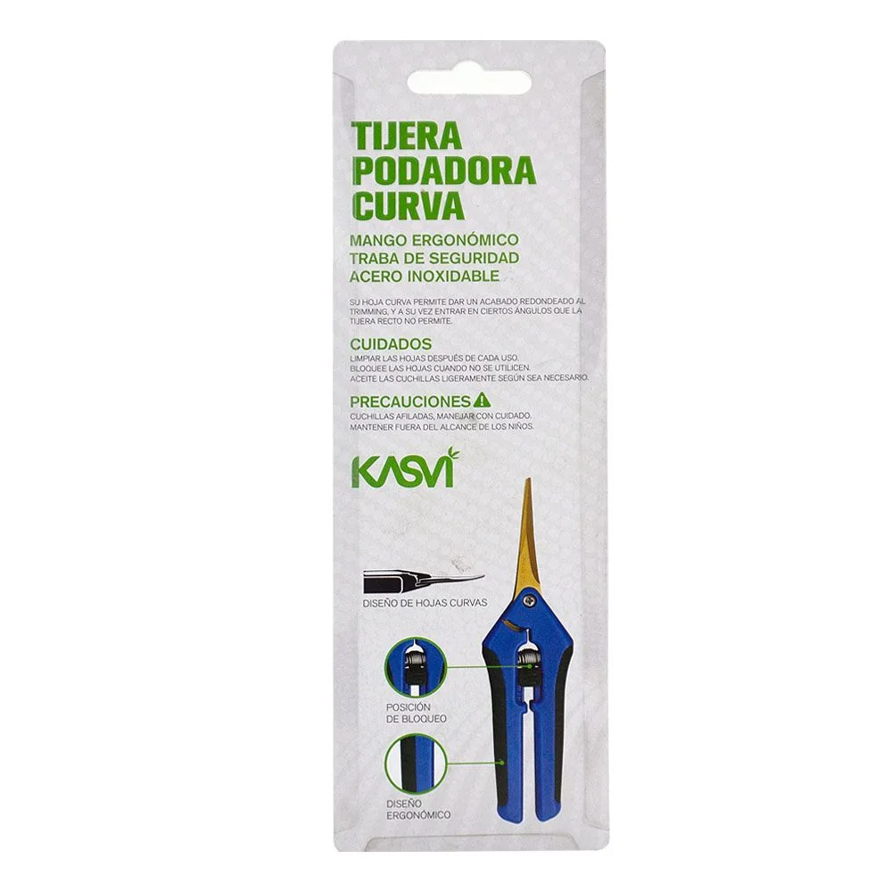 Tijera Podadora Curva 17Cm-Kasvi 4