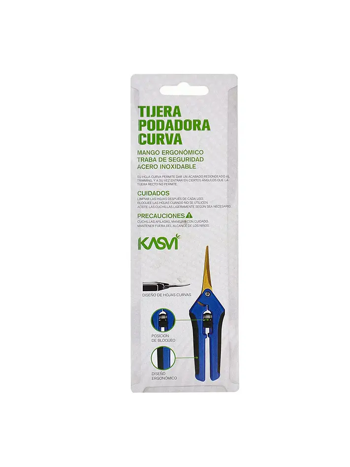Tijera Podadora Curva 17Cm-Kasvi 4