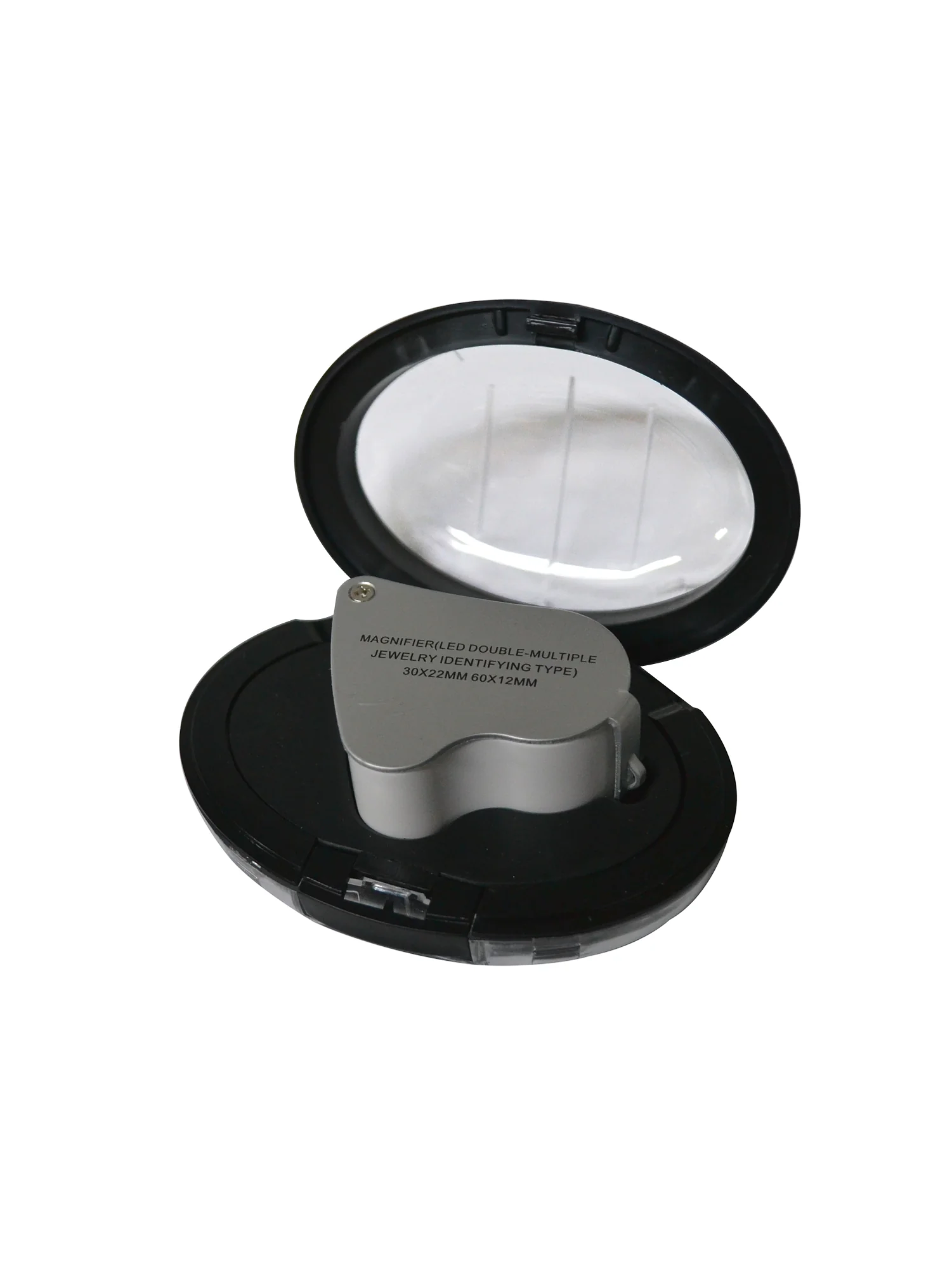 Lupa Con Luz Led 30X Y 60X 3