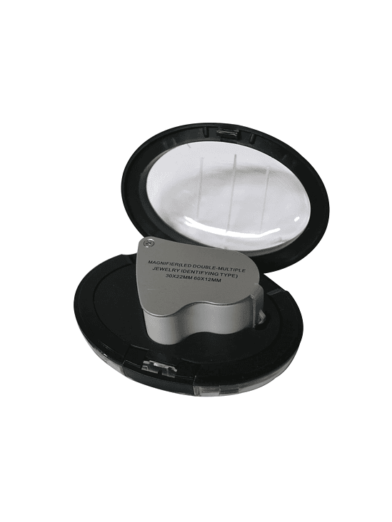 LUPA CON LUZ LED 30X Y 60X 3