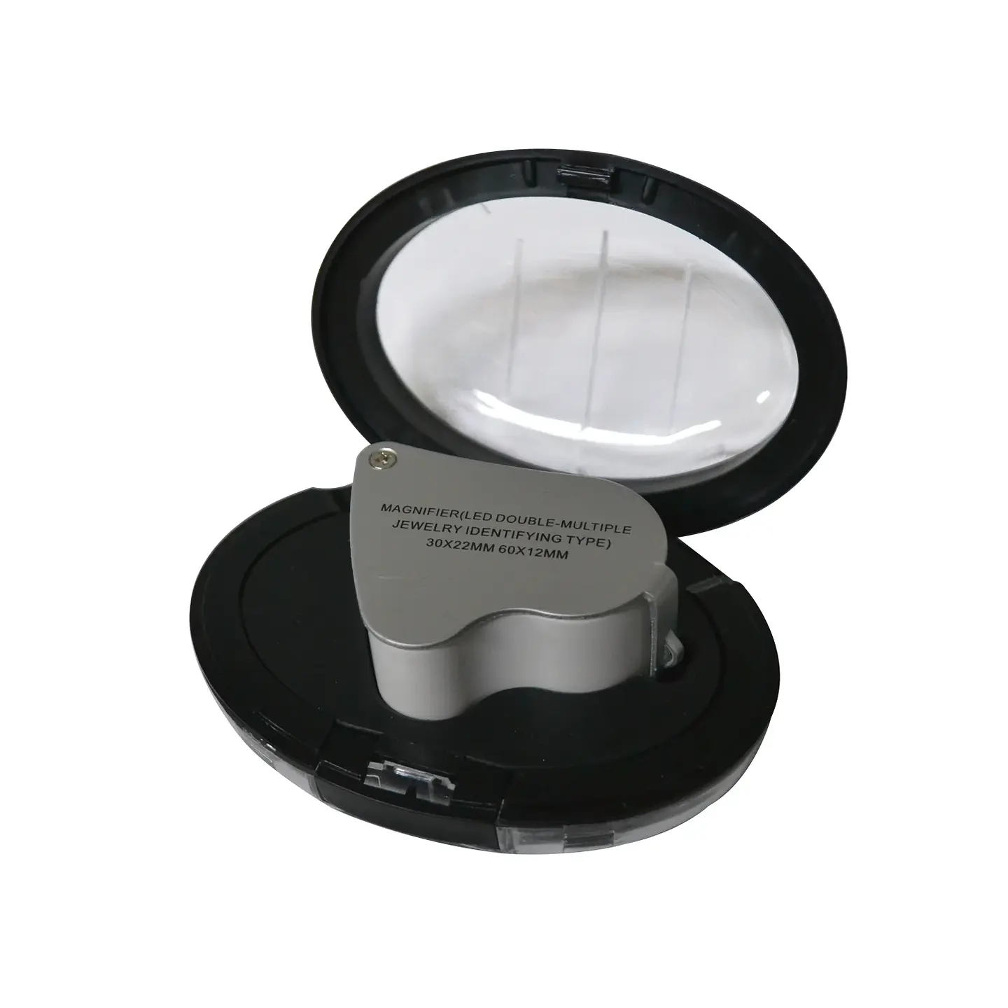 Lupa Con Luz Led 30X Y 60X 3