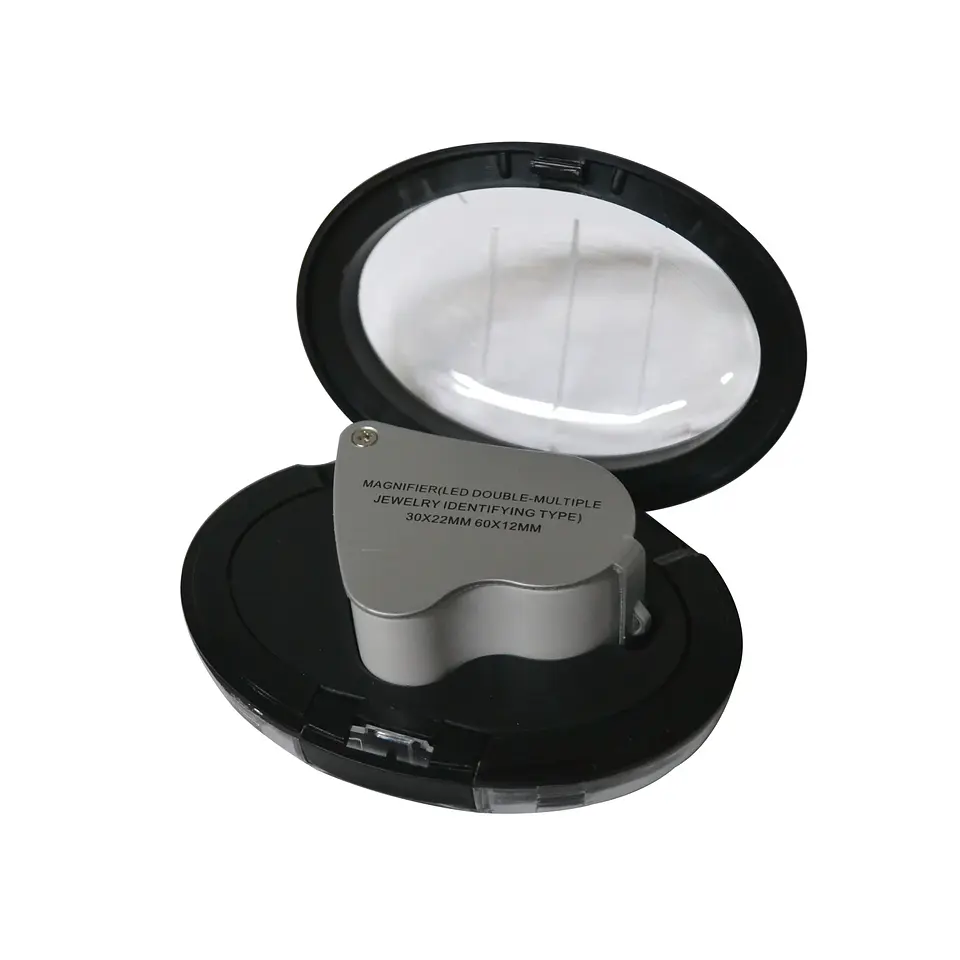 Lupa Con Luz Led 30X Y 60X 3