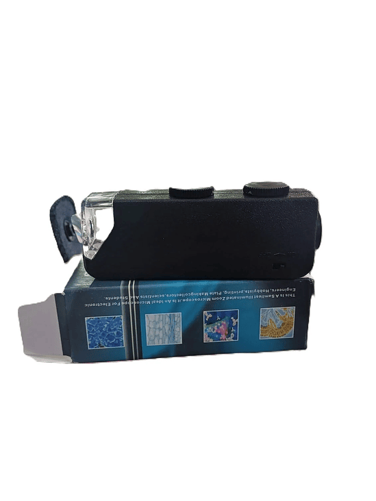 LUPA CON LUZ LED 60X Y 100X 2