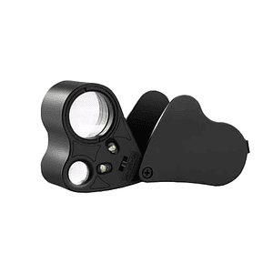 Lupa Con Luz Led 30X Y 60X-Bransio