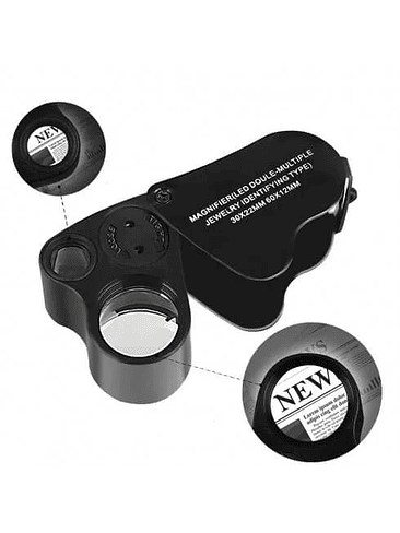 LUPA CON LUZ LED 30X Y 60X-BRANSIO 2