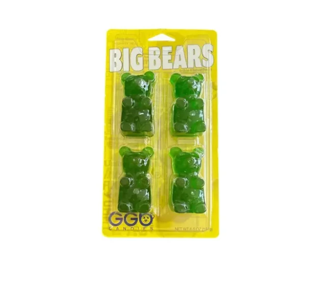 Gummy Big Bear 4-Pack Sour Apple 184Gr 1