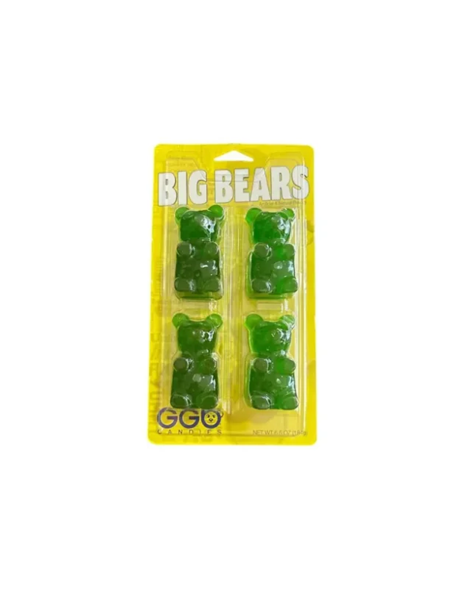 Gummy Big Bear 4-Pack Sour Apple 184Gr 1