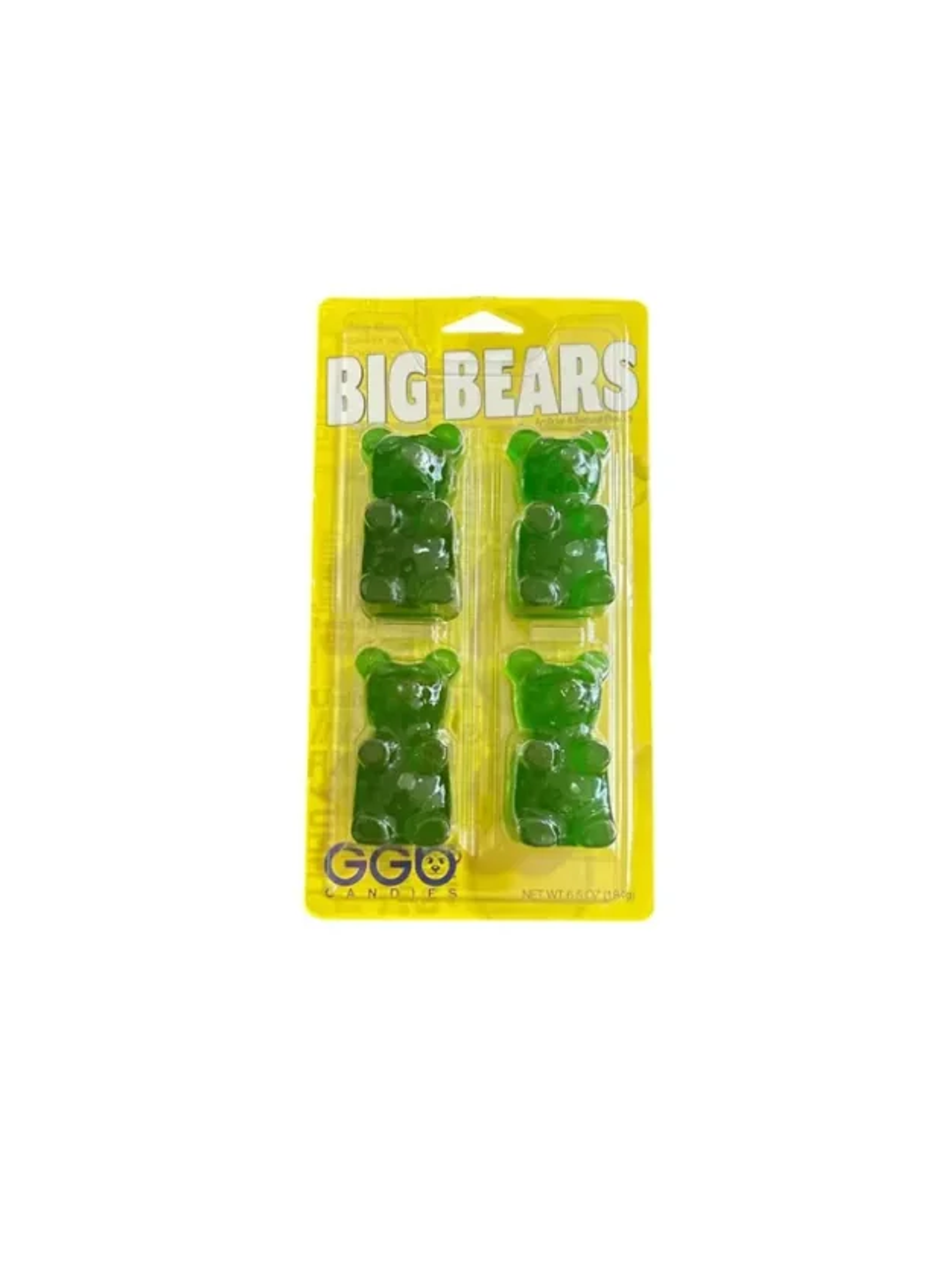 Gummy Big Bear 4-Pack Sour Apple 184Gr 1