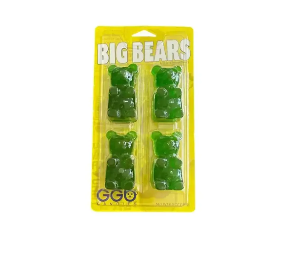 Gummy Big Bear 4-Pack Sour Apple 184Gr 1