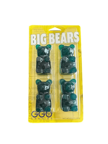 GUMMY BIG BEAR 4-PACK BLUE RASPBERRY 184GR 1