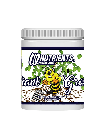 GIANT GROW  RADICULAR VEGETATICO PK 52-34 120G-WONDERLAND 1