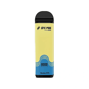 BANANA ICE ECO PRO CARTRIGE 8000 PUFF 4,5%/45MG - LIFE POD
