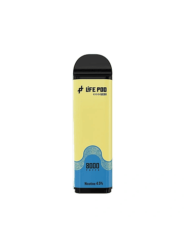 BANANA ICE ECO PRO CARTRIGE 8000 PUFF 4,5%/45MG - LIFE POD 1