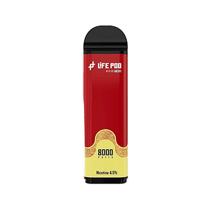 STRAWBERRY BANANA ECO PRO CARTRIGE 8000 PUFF 4,5%/45MG - LIFE POD