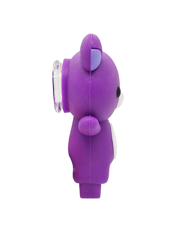 Pipa Oso de Silicona Purple 3