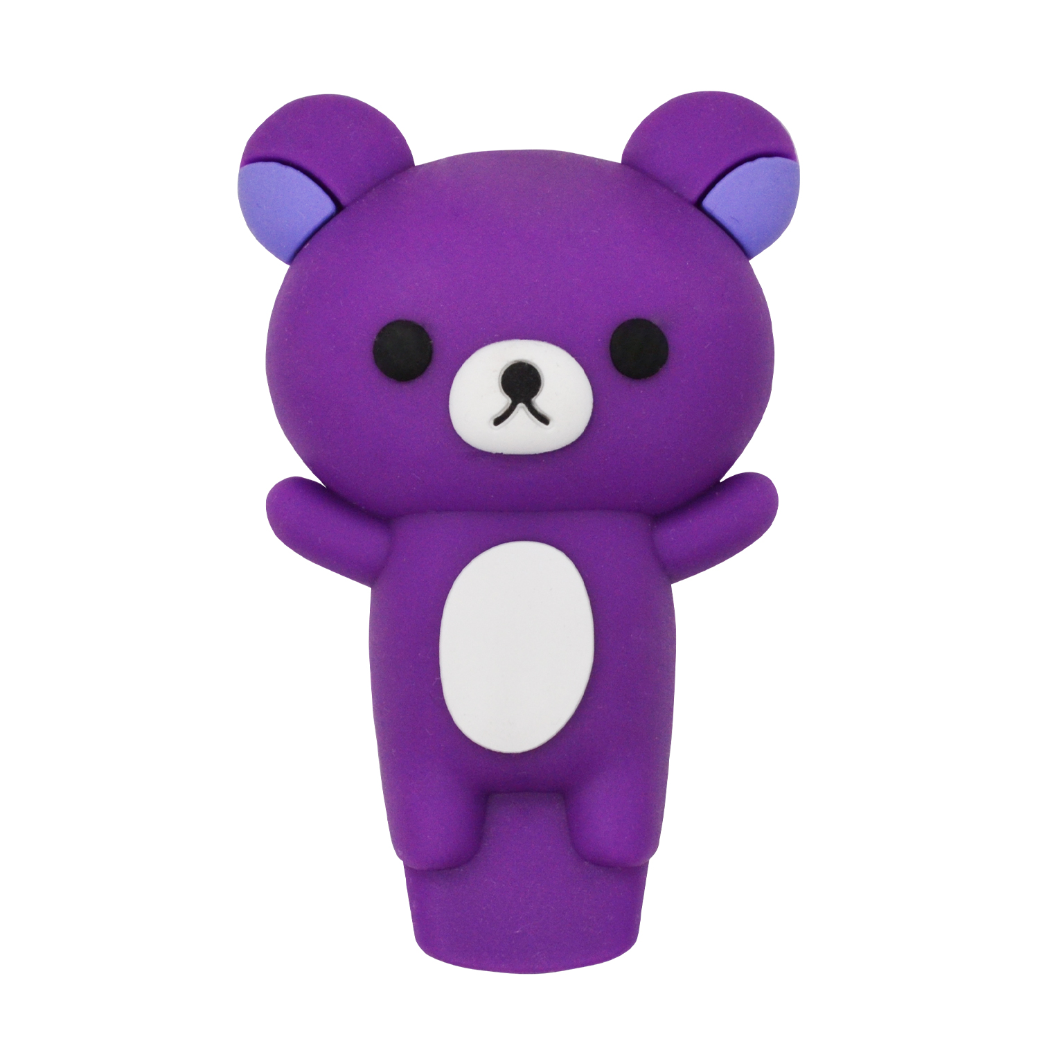 Pipa Oso De Silicona Purple 1