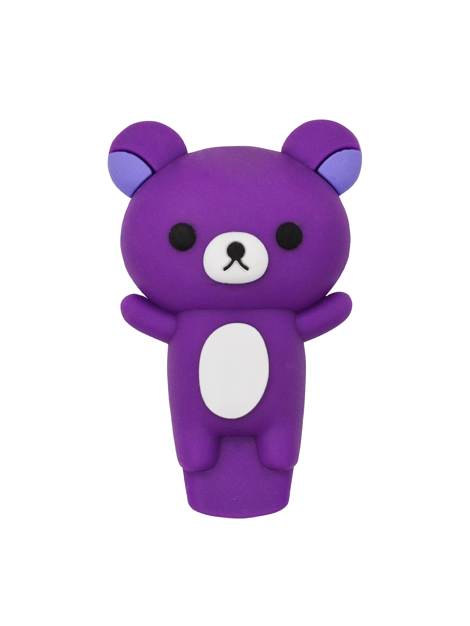Pipa Oso De Silicona Purple 1