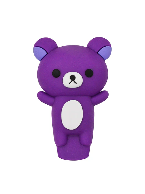 Pipa Oso De Silicona Purple 1