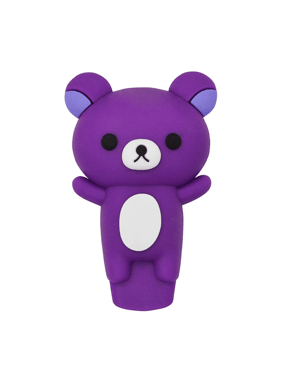 Pipa Oso de Silicona Purple 1