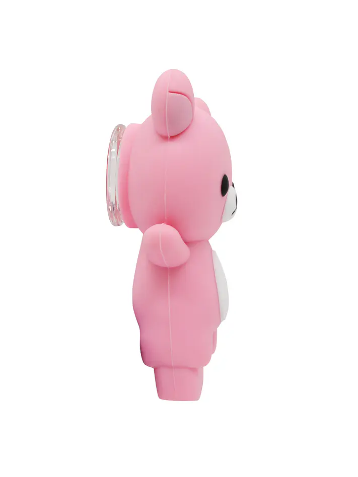 Pipa Oso De Silicona Pink 3