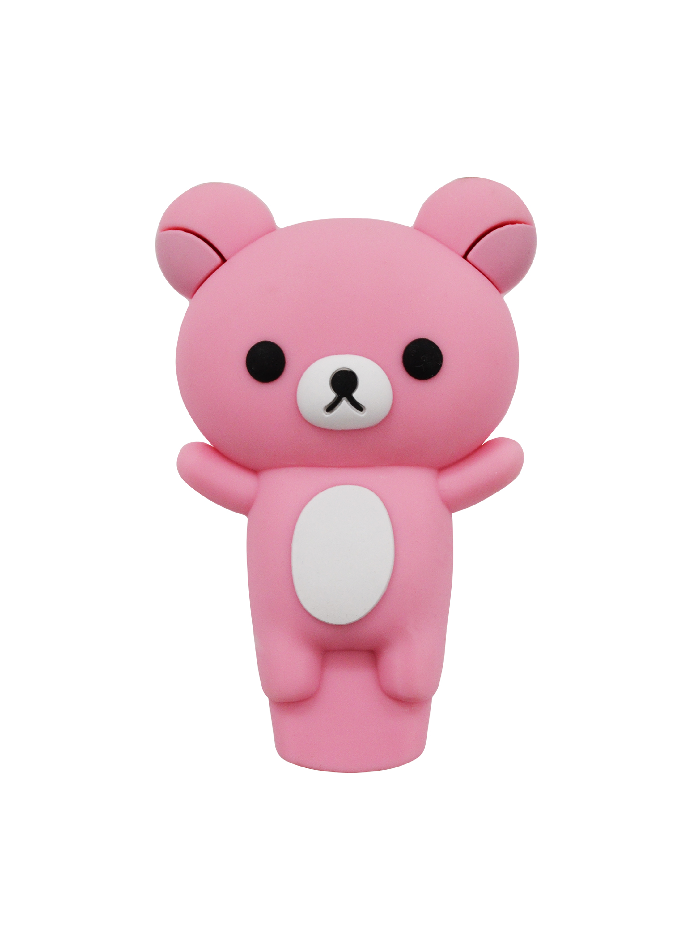 Pipa Oso De Silicona Pink 1