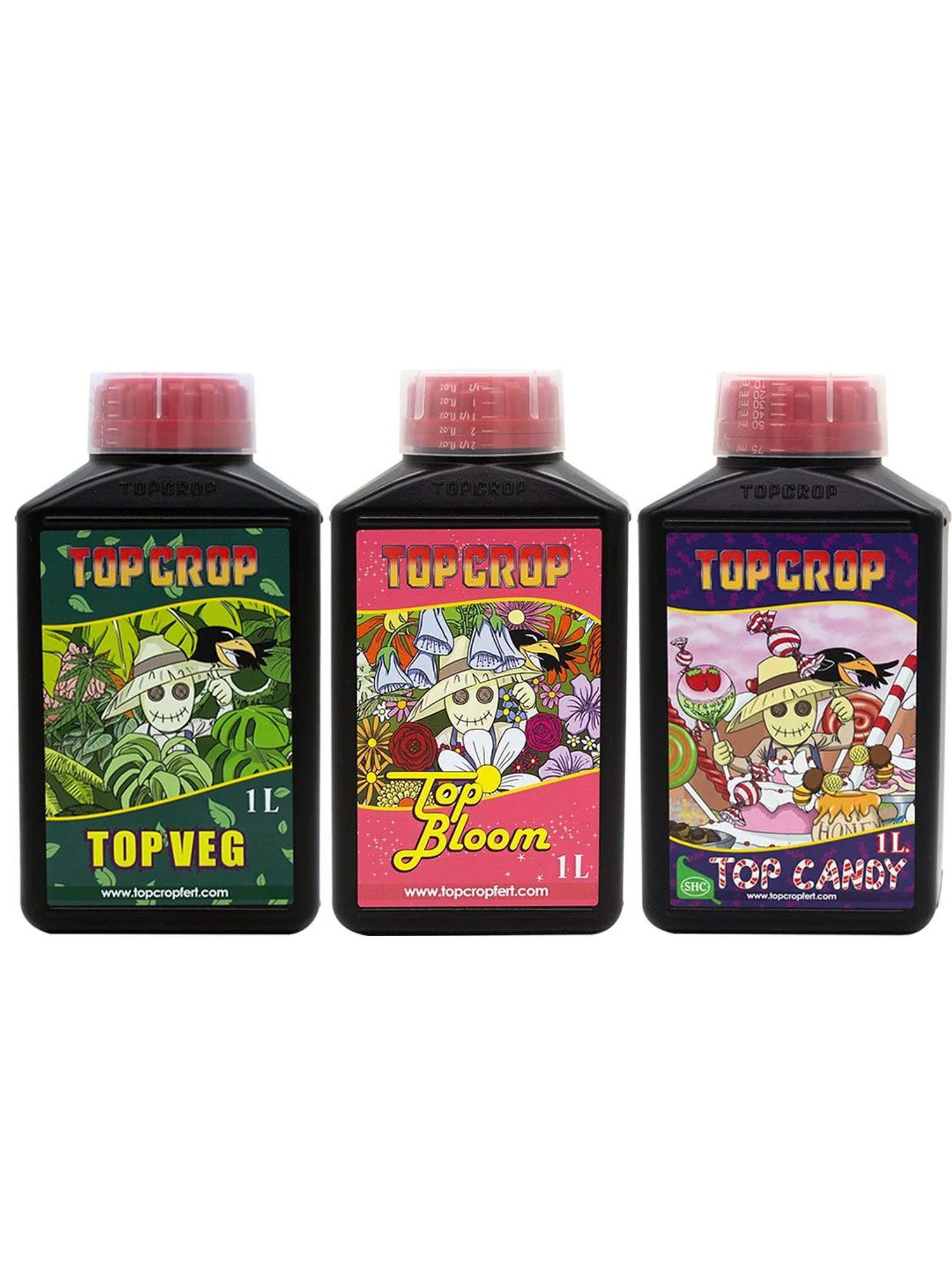 Try Pack Top Crop Veg-Bloom-Candy 1Lt 1