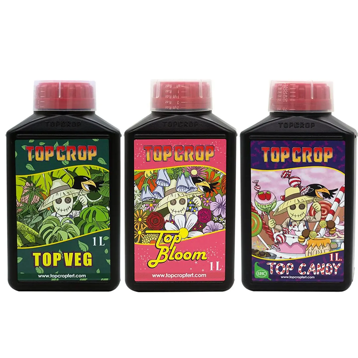 Try Pack Top Crop Veg-Bloom-Candy 1Lt 1