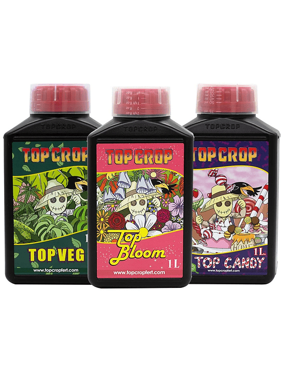 TRY PACK TOP CROP VEG-BLOOM-CANDY 1LT 3