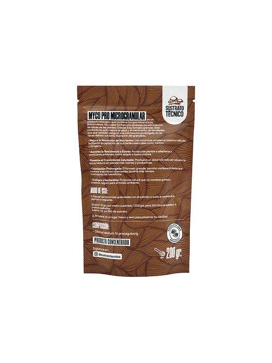 MYCO PRO GRANULAR 200GR - SUSTRATO TECNICO 2