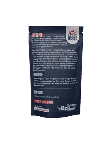 MYCO PRO 50G-SUSTRATO TECNICO 2