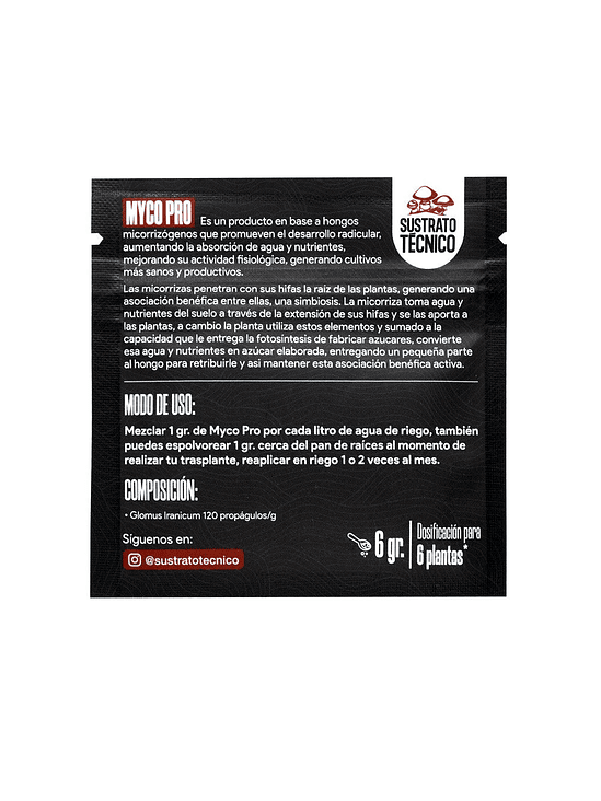 MYCO PRO 6G-SUSTRATO TECNICO 2