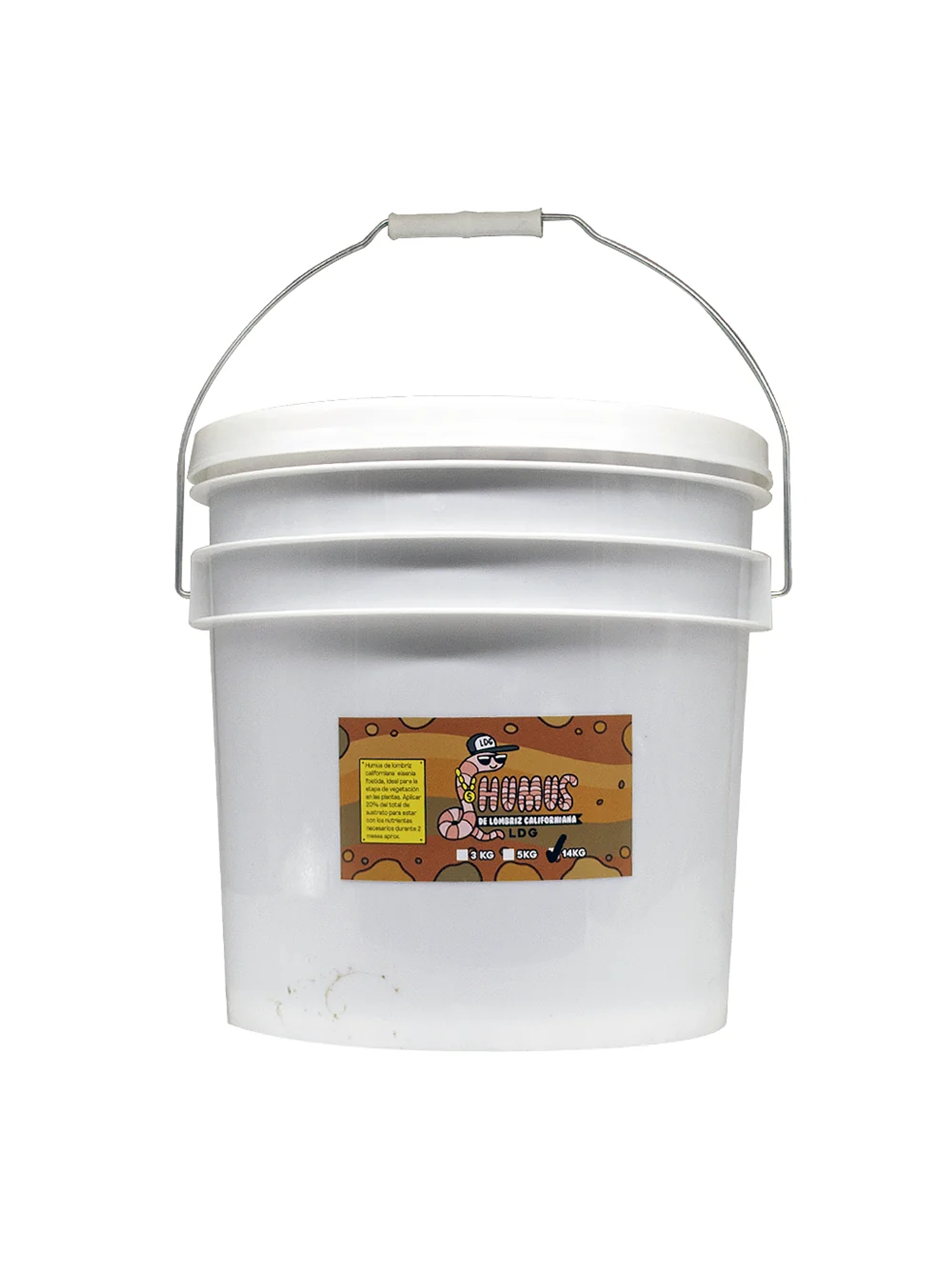 Humus De Lombriz Californiana 14Kg-Ldg 1