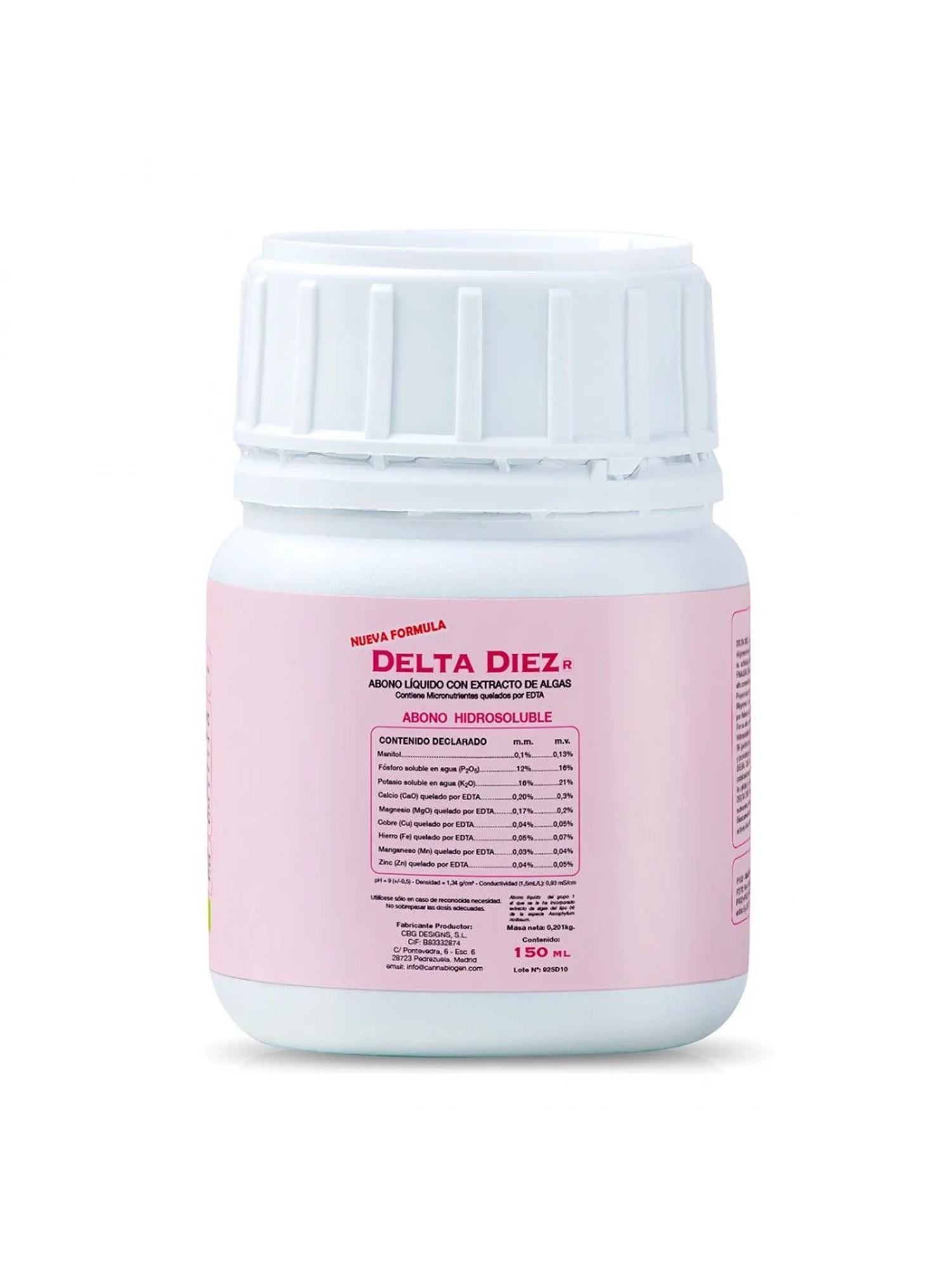 Delta 10 150 Ml-Cbg 1
